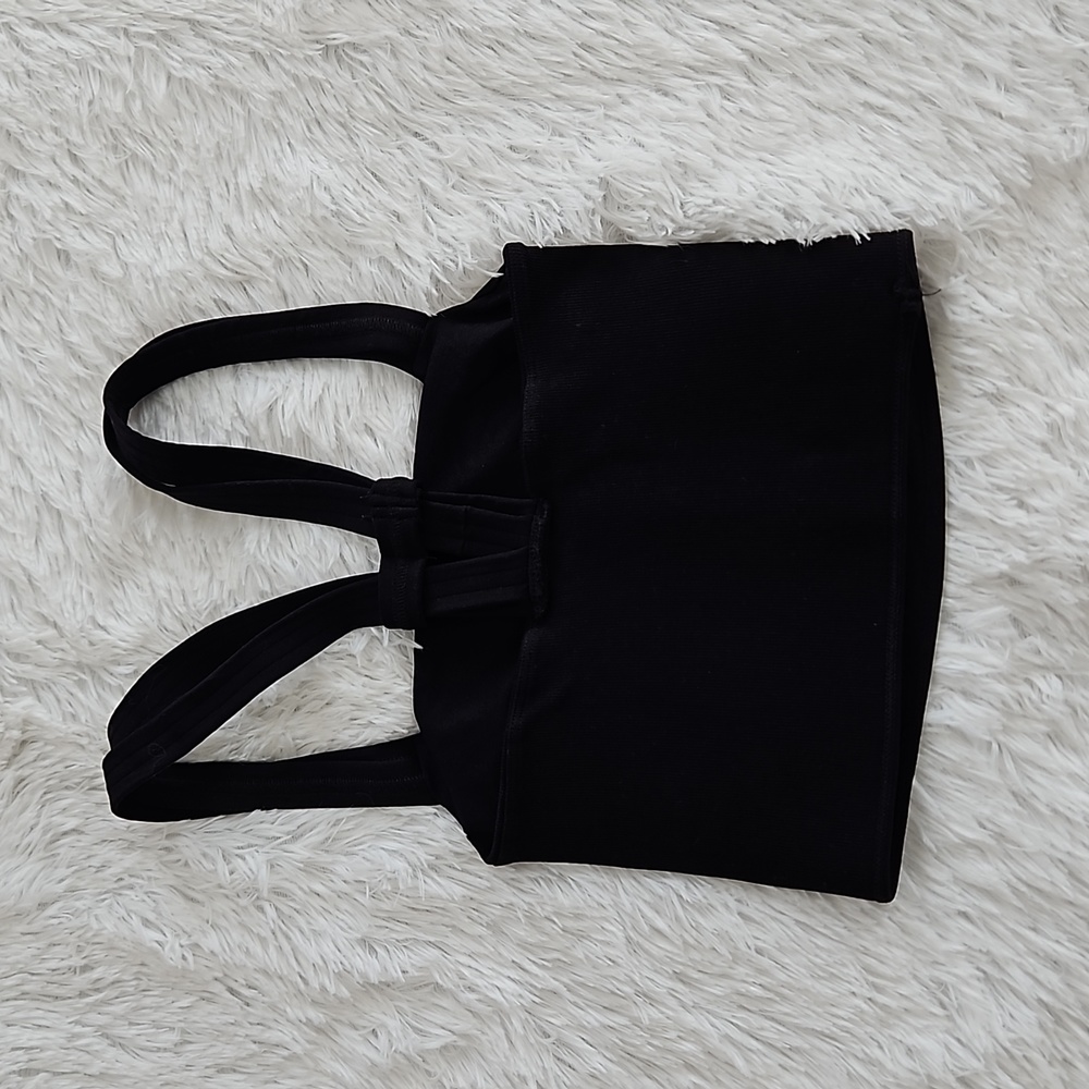 32. Free People Movement One the Radar Longline Bra Black - Picture 3 of 10